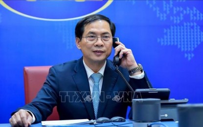 <p>Vietnam Minister of Foreign Affairs Bùi Thanh Sơn<em> (Photo courtesy of VNS)</em></p>