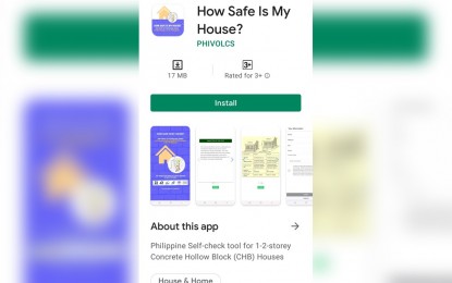 <p>"How Safe Is My House?" app available for download via Google Play (<em>screenshot</em>)</p>