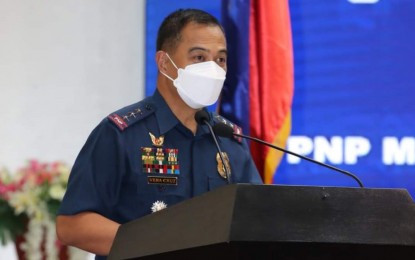 <p>JTF Covid Shield commander, Lt. Gen. Joselito Vera Cruz <em>(Photo courtesy of PNP)</em></p>