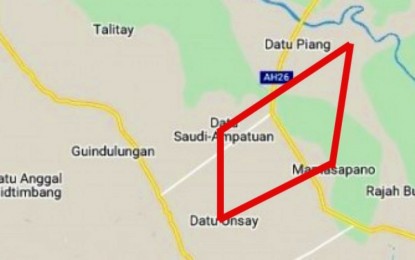 <p>Map of the SPMS box in Maguindanao. <em>(Map courtesy of 6ID)</em></p>