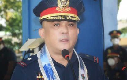 <p>Brig. Gen. Jonnel Estomo, the new chief of Police Regional Office 5 <em>(Photo courtesy of Major Malu Calubaquib)</em></p>