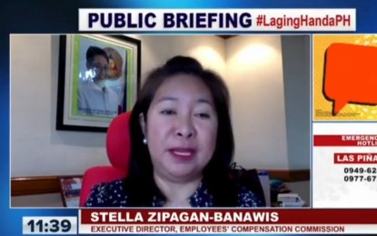 <p>ECC executive director Stella Zipagan-Banawis <em>(Screengrab from Laging Handa briefing)</em></p>