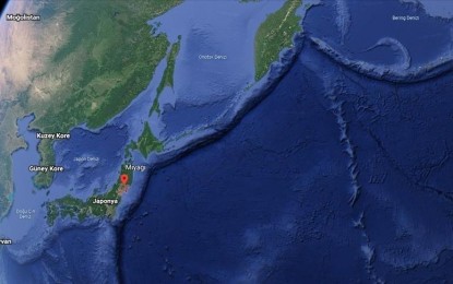 6.8 quake jolts Japan’s Miyagi prefecture