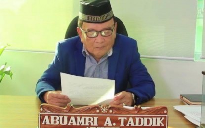 <p>MTIT-BARMM Minister Abuamri Taddik <em>(Photo courtesy of BOI-BARMM)</em></p>