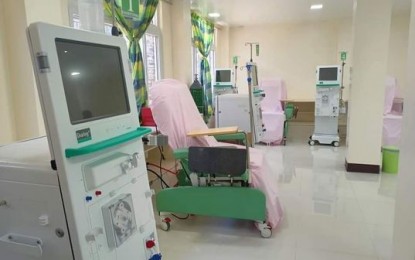 <p>Dialysis facility of Benguet General Hospital <em>(File photo)</em></p>