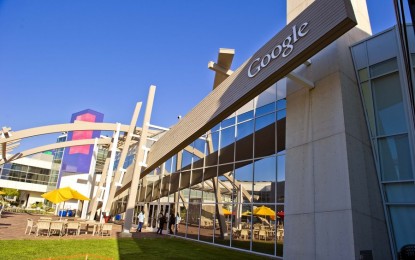 <p>Google headquarters in Mountain View, California in the United States. <em>(Xinhua/Chen Gang)</em></p>