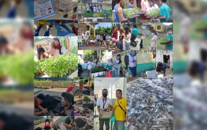 <p><strong>ACTIVE YOUTH GROUP. </strong>Photo collage shows the various projects of the Pinablin 4-H Calasiao Inc. amid the Covid-19 pandemic. The group primarily aims to awaken the interest of young people in agriculture at the same time developing them holistically.<em> (Photo courtesy of Clover Calasiao's Facebook account)</em></p>