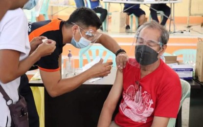 <p><strong>CONTINUING PROGRAM.</strong> Quezon City’s 35 vaccination sites have so far served 158,293 residents as of May 14, 2021. Registration and appointments are required before proceeding to jab centers. <em>(Photo courtesy of QC-PIO)</em></p>