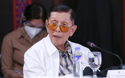 PBBM hosts lunch for Enrile's 100th birthday