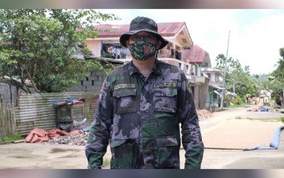 <p><strong>INSURGENCY SOLUTIONS. </strong>Major Jose Fernandez Jr, chief of the Las Navas Municipal Police Station, Northern Samar said defunding the National Task Force to End Local Communist Armed Conflict will also halt the Barangay Development Program. Las Navas, where only three of its 53 villages are located in commercial areas, is an insurgency hotbed. <em>(Photo courtesy of NTF-ELCAC)</em></p>