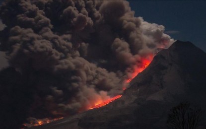 <p>Mt. Nyiragongo in Congo <em>(Anadolu photo)</em></p>