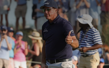 <p>Phil Mickelson <em>(Photo from PGA championship website)</em></p>