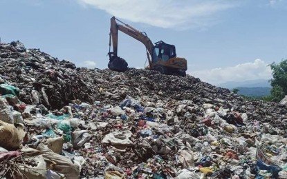 <p><strong>DUMPSITE CLOSED</strong>. The San Jose de Buenavista open dumpsite in Barangay Pantao was shut down in adherence to the Ecological Solid Waste Management Act of 2000. Six other towns of Antique closed their dumpsites and established residual containment areas, the Antique Provincial Environment Management Unit said on Wednesday (May 26, 2021). <em>(Photo courtesy of San Jose de Buenavista LGU)</em></p>