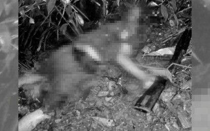 <p><strong>CASUALTY</strong>. The body of New People’s Army fighter alias “Kurikoy” or “Jun-jun” who was killed during an encounter with troops of the Philippine Army’s 94th Infantry Battalion in Barangay Buenavista, Himamaylan City, Negros Occidental on Wednesday (May 26, 2021). Soldiers engaged at least seven communist-terrorists in a 10-minute firefight in Sitio Bugo after residents reported the presence of NPA rebels.<em> (Photo courtesy of 3rd Infantry Division, Philippine Army)</em></p>