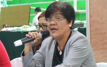 <p><strong>REQUEST FOR EXTENSION</strong>. Villafe Alibuyog, regional director of the Philippine Statistics Authority in the Cordillera region, on Friday (May 28, 2021) says they are waiting for the approval of its central office of their request to extend the conduct of a door to door Step 1 registration for the Philippine Identification system (Philsys). She said they were able to register over 500,000 during the four months of pilot registration, exceeding their target by 140 percent. (<em>PNA photo by Liza T. Agoot</em>) </p>
