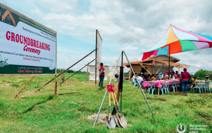 <p><strong>DECENT HOMES. </strong>BARMM officials broke ground Wednesday (June 2, 2021) for the construction of 50 core shelters in Datu Abdullah Sangki, Maguindanao intended for poor families in the area. The regionwide housing program under the <em>Kapayapaan sa Pamayanan </em> (KAPYANAN), as funded by the office of BARMM Chief Minister Ahod Ebrahim, is also set to take off in other parts of the region soon.  <em>(Photo courtesy of BOI-BARMM) </em></p>