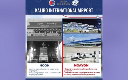 <p>Kalibo International Airport ingraphics <em>(Courtesy of Art Tugade Facebook page)</em></p>