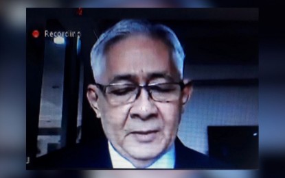 <p><strong>NEW BASELINE LAW</strong>. Retired Supreme Court Justice Francis Jardeleza says a new Baseline Law will amend Republic Act 9522, the current baselines law, to specifically name and identify the maritime features in the West Philippine Sea claimed or occupied by the Philippines. It is the best, most efficient, and practical option to enforce the Arbitral Award, he said in an online press conference Monday (June 7). (<em>Screengrab</em>)</p>