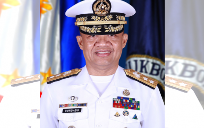 <p>Incoming Philippine Navy (PN) chief, Rear Adm. Adeluis Bordado <em>(Photo courtesy of AFP)</em></p>