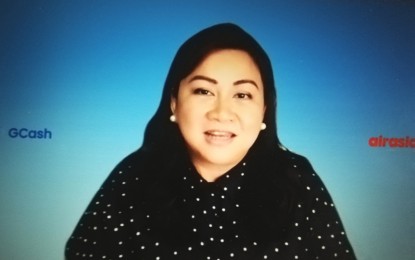 <p>Mynt president and CEO Martha Sazon (<em>Photo taken during a virtual presser on June 7, 2021</em>) </p>