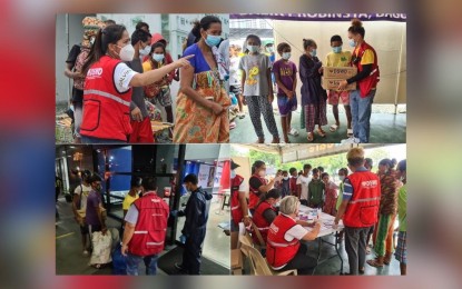 <p><strong>SOCIAL WORKERS IN ACTION</strong>. Photos show personnel of the Department of Social Welfare and Development providing services to Filipino people in various government's aid-giving activity projects. President Rodrigo Duterte on June 25, 2021 signed a proclamation declaring June 19 of every year as "Filipino Social Workers Day" to recognize the “indispensable role” of social workers in nation-building.<em> (File photo)</em></p>