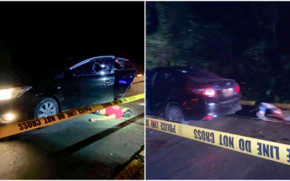 <p><strong>SHOOTOUT</strong>. Photos show the drug personalities who were killed in a shootout with the police during an anti-drug sting operation in the hinterland village of Taptap in Cebu City on Thursday night (June 10, 2021). The operation, along with an earlier buy-bust involving the suspects, resulted in the confiscation of some 10 kilos of a white substance believed to be shabu with a total estimated value of PHP68 million. <em>(Photo courtesy of Benjie Talisic)</em></p>