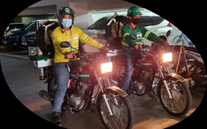 <p><strong>QUICK RESPONSE</strong>. Members of the quick response team of MORE Power, an electric distribution utility in Iloilo City. Joy Fantilaga, spokesperson of MORE Power’s customer care department said Saturday (June 19, 2021) they were initially deploying two motorbikes but would be adding more if they are effective. <em>(Photo courtesy of MORE Power)</em></p>