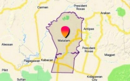 <p>Google map of Matalam municipality, North Cotabato.</p>