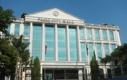 <p>Pasig City Hall <em>(PNA file photo)</em></p>