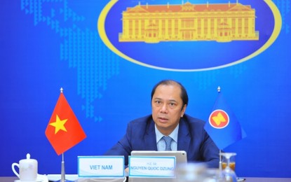 <p>Deputy Minister of Foreign Affairs Nguyễn Quốc Dũng (<em>Photo courtesy of VNA/VNS</em>) </p>