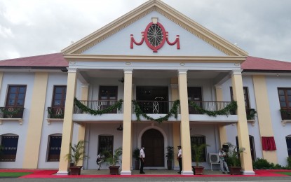 <p><strong>HISTORICAL.</strong> The Casa Real (royal house) situated in Lingayen town, Pangasinan stands proud following full restoration works that started in 2016. It will be a museum of the province of Pangasinan in the near future.<em> (PNA photo by Hilda Austria)</em></p>