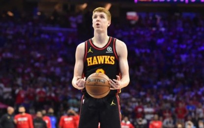 <p>Hawks shooting guard Kevin Huerter <em>(Anadulo)</em></p>