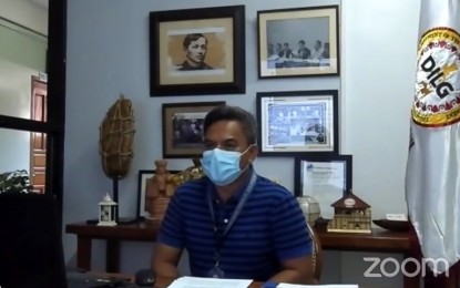 <p>DILG-7 Regional Director Leocadio Trovela. <em>(Screenshot from DOLE-7 video)</em></p>