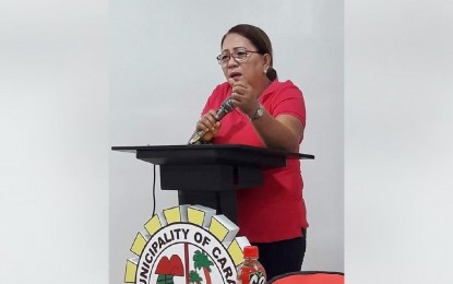 <p>Mayor Alicia Mori of Caraga, Davao Oriental<em> (Photo courtesy of LGU Caraga-PIO Facebook)</em></p>