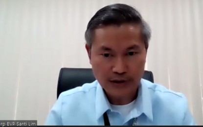 <p>Small Business Corp. executive vice president and chief operating officer Santi Lim in a virtual press conference on Tuesday (June 29, 2021). <em>(Screenshot from SB Corp. meeting)</em></p>