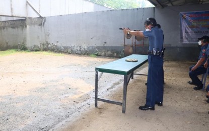 <p><strong>COPS ARE ENOUGH.</strong> Department of Justice Secretary Menardo Guevarra said on Tuesday (June 29, 2021) the Philippine National Police is capable enough to combat crimes. He said the law allows civilians to carry guns but he is against deploying non-police groups to arrest criminals. <em>(Photo courtesy of PNP Logistics Facebook)</em></p>