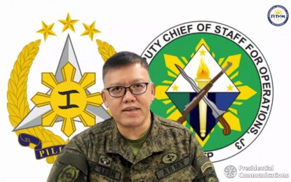 <p>Maj. Gen. Edgardo de Leon, Armed Forces of the Philippines Deputy Chief-of-Staff for Operations (<em>Screengrab</em>)</p>