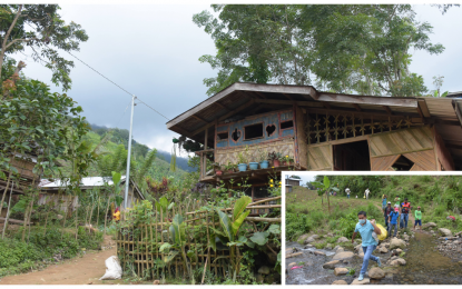 <p><strong>EMPOWERING SUB-VILLAGES</strong>. Households in mountainous Sitio Natuyukan, Barangay Balite were energized by Cotelco on Thursday (July 1, 2021) under the Sitio Electrification Program in Magpet, North Cotabato. Municipal Administrator Jupiter Rubino (inset) and the Cotelco team cross the river for another energization activity in Sitio Kirundong, Barangay Kinarum of the same town. <em>(Photos courtesy of Magpet LGU)</em></p>
