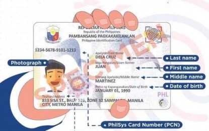 <p>The Philippine Identification card <em>(Image courtesy of PhilSys Facebook)</em></p>