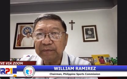 <p>Philippine Sports Commission chairman William “Butch” Ramirez <em>(File/screengrab)</em></p>