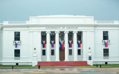 <p>Sorsogon provincial capitol building <em>(Photo from Sorsogon PIO's Facebook page)</em></p>