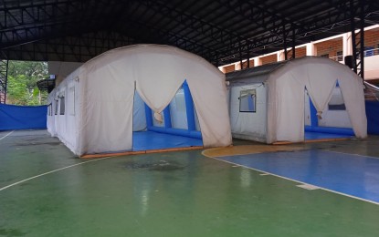 <p>Gregorio Del Pilar Elementary School, Tondo quarantine facility <em>(Photo courtesy of Manila DRRM Office)</em></p>