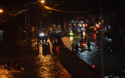 <p>Flooding in Manila <em>(PNA photo by Avito C. Dalan)</em></p>