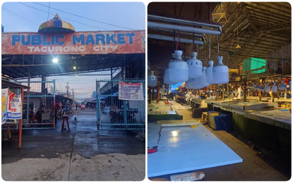 <p><strong>SILENT PROTEST</strong>. The Tacurong City market is empty of vendors for two days on July 20 to 21, 2021 to protest what they described as the mushrooming of “<em>talipapa</em>” (makeshift wet markets) across the city that prevents people from going to the central market to buy meat and fish products. The silent protest ended on Wednesday (July 21, 2021) night after the city government promised a win-win solution to the issue. <em>(Photos courtesy of Tacurong LGU and MAX FM Station)</em></p>