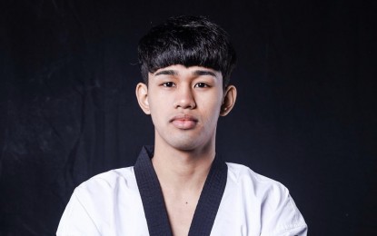 <p>Taekwondo athlete Kurt Barbosa <em>(Twitter photo)</em></p>
