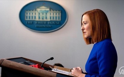 <p>White House spokeswoman Jen Psaki <em>(Anadolu photo)</em></p>