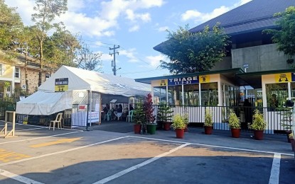 <p>Baguio Convention Center central triage <em>(Photo courtesy of Baguio-PIO)</em></p>