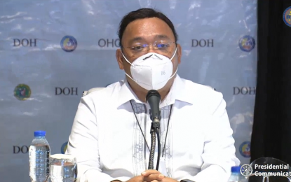 <p>Presidential Spokesperson Harry Roque <em>(Screengrab from RTVM)</em></p>