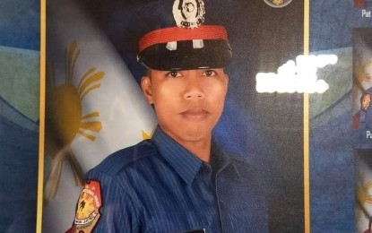 <p>Suspect Patrolman Jade Rio Mantua (<em>Photo courtesy of General Santos City Police Office</em>) </p>