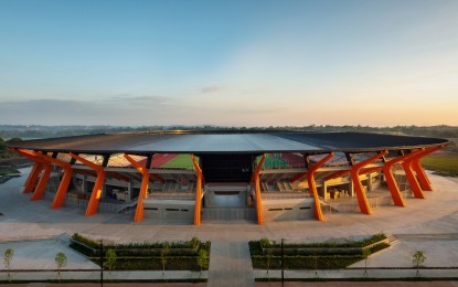<p><strong>NEW CLARK CITY ATHLETICS STADIUM</strong>. The Athletics Stadium at New Clark City in Tarlac, a centerpiece facility of the 30th Southeast Asian Games in 2019, has been shortlisted by the World Architecture Festival as among the best completed buildings across the globe. The facility was nominated for the Sport-Completed Buildings category in the prestigious festival, which is set to take place at the FIL Exhibition Center in Lisbon, Portugal from Dec. 1 to 3 this year. <em>(Photo by BCDA)</em></p>